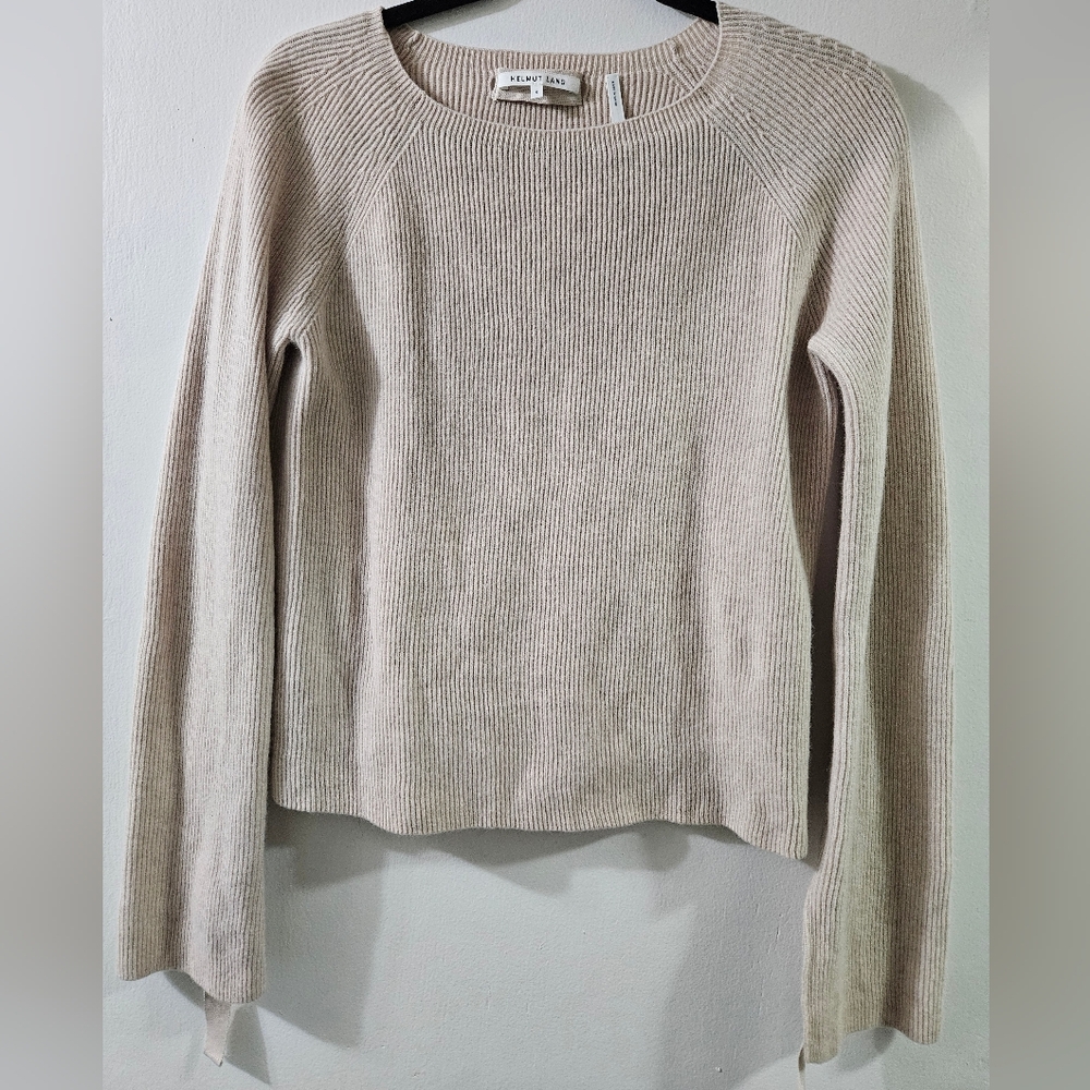 Helmut Lang Beige Sweater